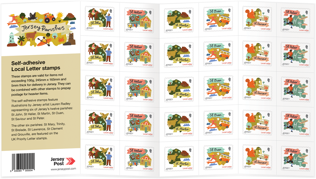 Local Jersey Stamps Jersey Post